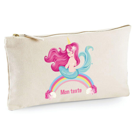 Estuche / Bolsa - Unicornio arcoíris
