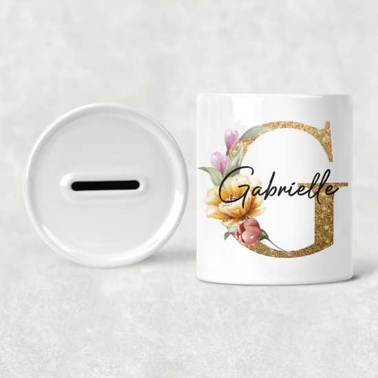 Hucha para niños personalizada - Infantil - G