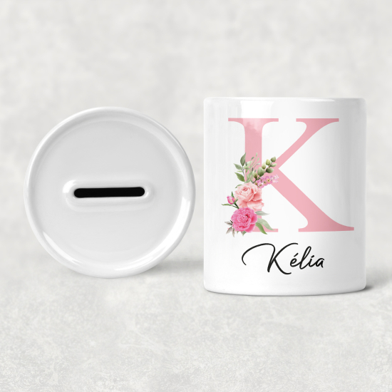 Hucha para niños personalizada - Infantil - K