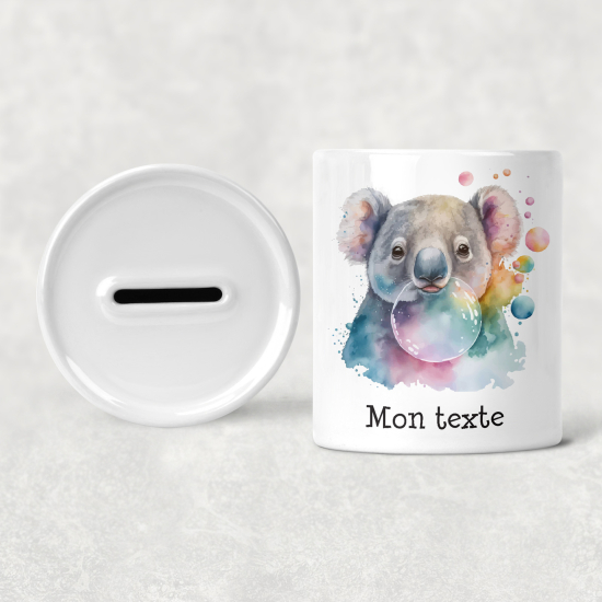 Hucha para niños personalizada - Infantil - Koala