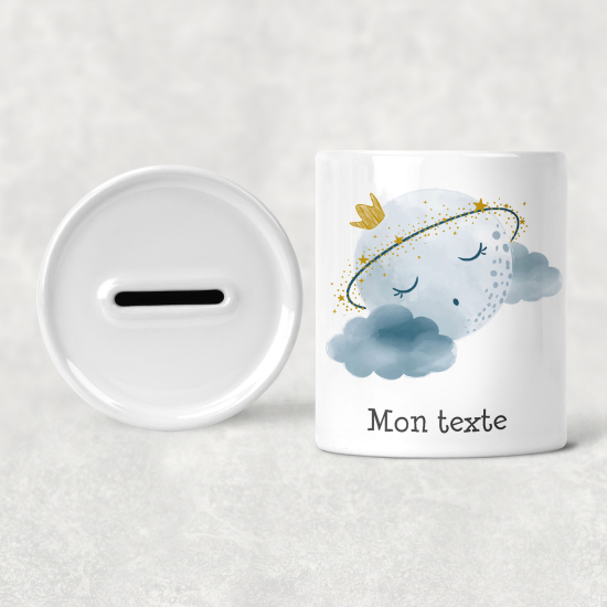 Hucha para niños personalizada - Infantil - Luna