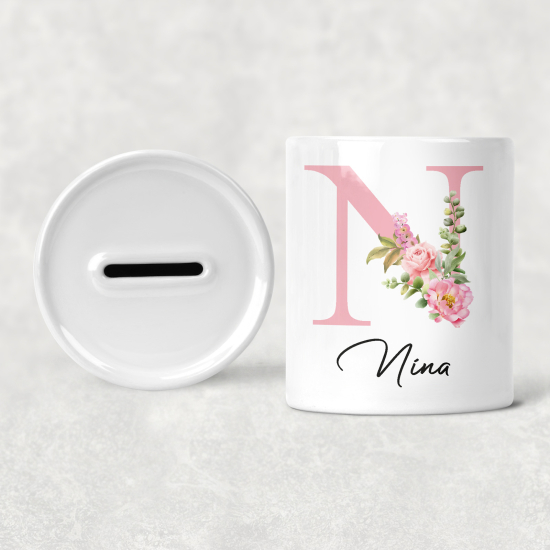 Hucha para niños personalizada - Infantil - N