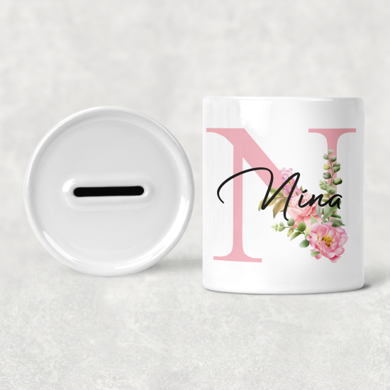 Hucha para niños personalizada - Infantil - N