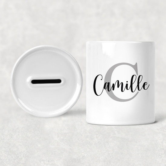 Hucha para niños personalizada - Infantil - Nombre