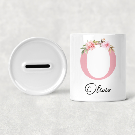Hucha para niños personalizada - Infantil - O