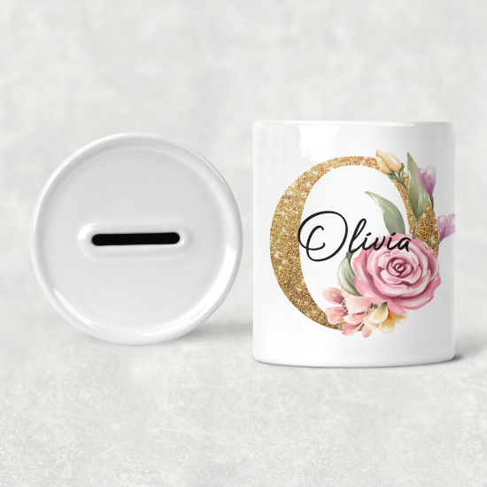 Hucha para niños personalizada - Infantil - O