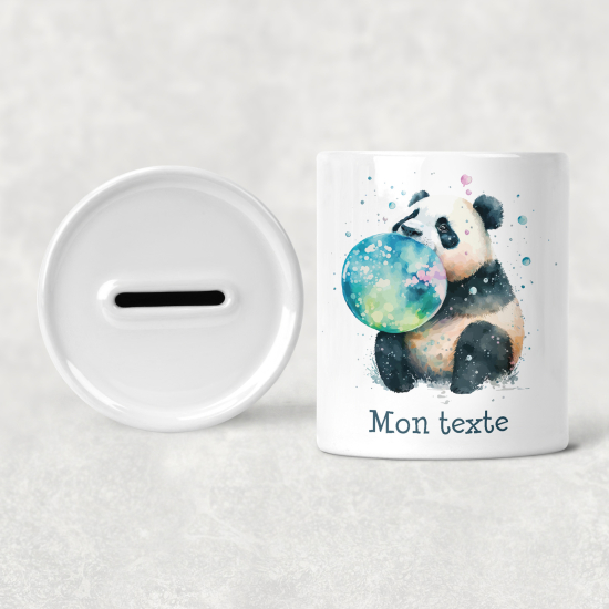 Hucha para niños personalizada - Infantil - Panda