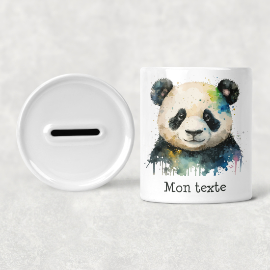 Hucha para niños personalizada - Infantil - Panda
