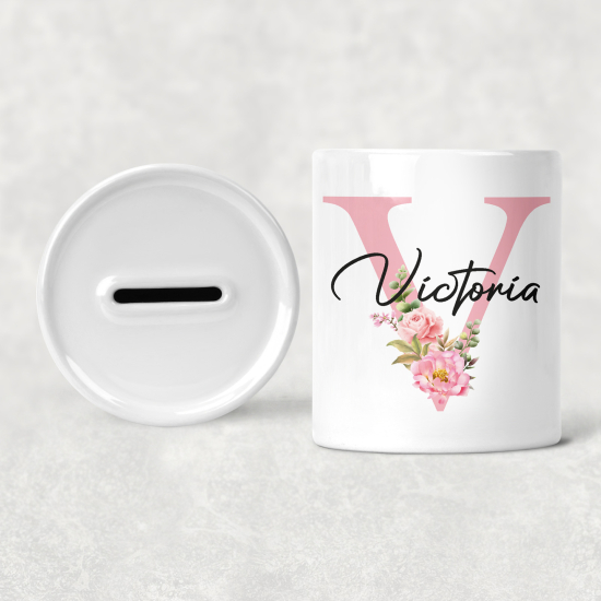 Hucha para niños personalizada - Infantil - V
