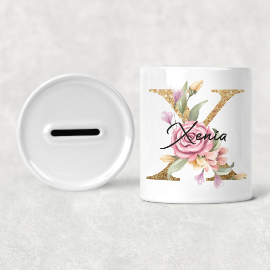 Hucha para niños personalizada - Infantil - X