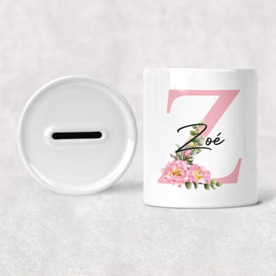 Hucha para niños personalizada - Infantil - Z