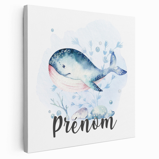 Lienzo personalizado para niños - Infantil - Ballena
