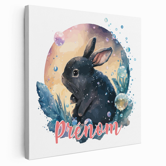 Lienzo personalizado para niños - Infantil - Conejo