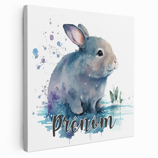 Lienzo personalizado para niños - Infantil - Conejo