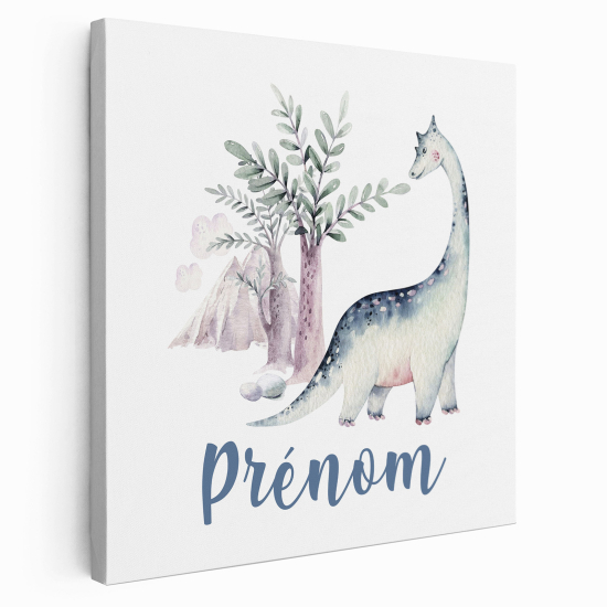 Lienzo personalizado para niños - Infantil - Dinosaurio