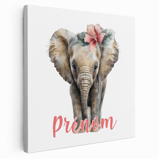 Lienzo personalizado para niños - Infantil - Elefantito