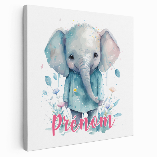 Lienzo personalizado para niños - Infantil - Elefantito