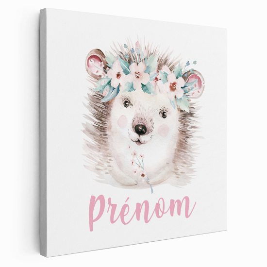 Lienzo personalizado para niños - Infantil - Erizo