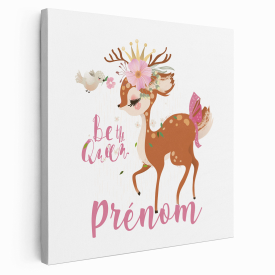 Lienzo personalizado para niños - Infantil - Faon sé la reina