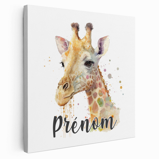 Lienzo personalizado para niños - Infantil - Jirafa