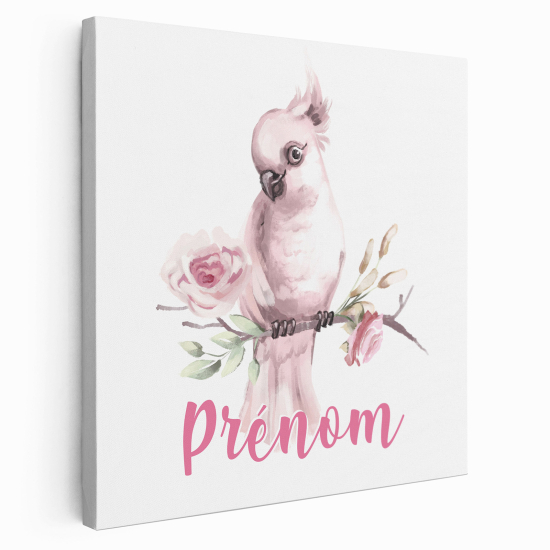Lienzo personalizado para niños - Infantil - Loro