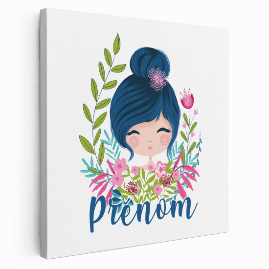 Lienzo personalizado para niños - Infantil - Niña Pequeña