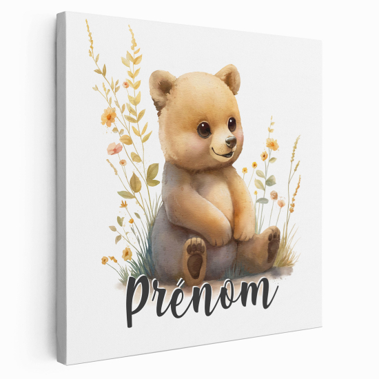 Lienzo personalizado para niños - Infantil - Osito