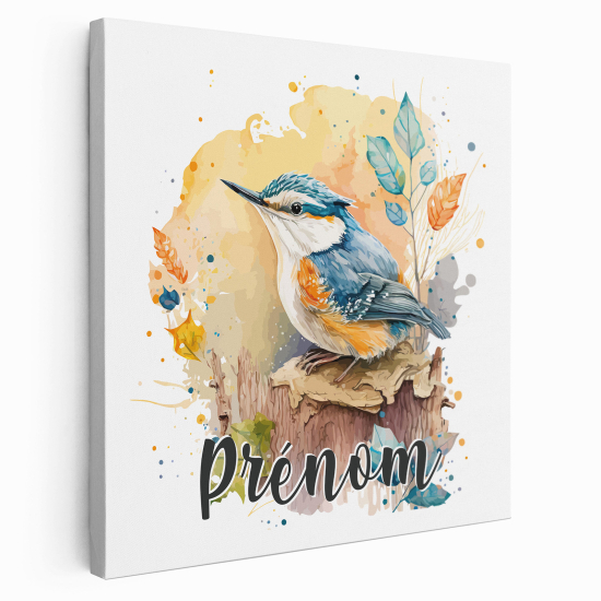 Lienzo personalizado para niños - Infantil - Pájaro
