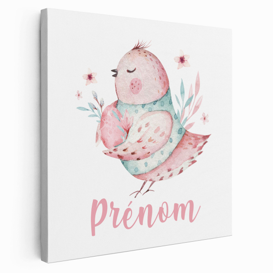 Lienzo personalizado para niños - Infantil - Pájaro