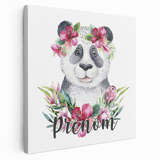 Lienzo personalizado para niños - Infantil - Panda