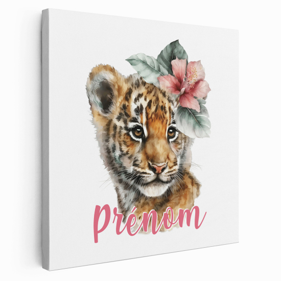 Lienzo personalizado para niños - Infantil - Tigreau