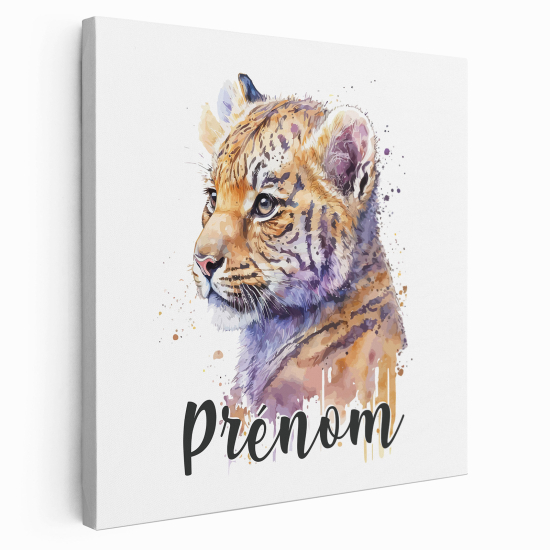 Lienzo personalizado para niños - Infantil - Tigreau