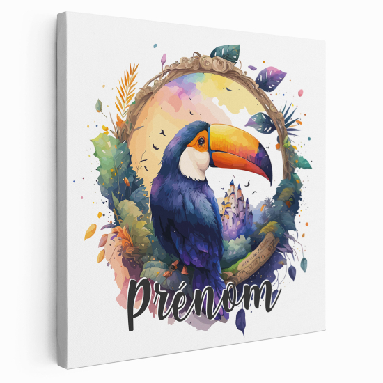 Lienzo personalizado para niños - Infantil - Tucán