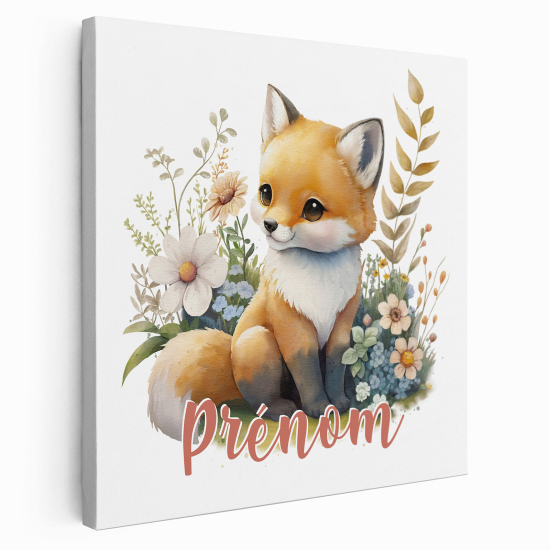 Lienzo personalizado para niños - Infantil - Zorrito