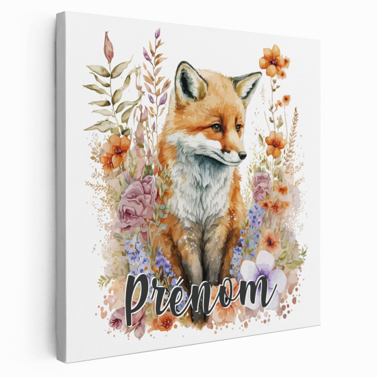 Lienzo personalizado para niños - Infantil - Zorro