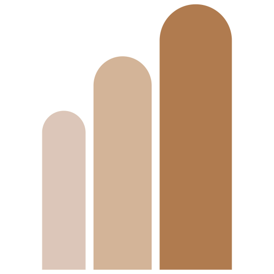 Lote de 3 Pegatinas Diseño Arcos