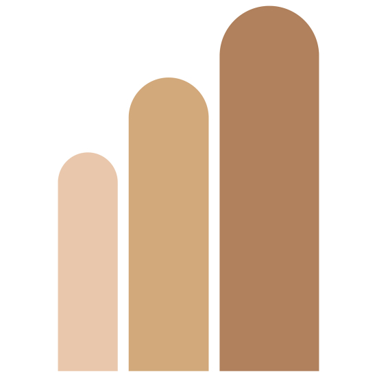 Lote de 3 Pegatinas Diseño Arcos