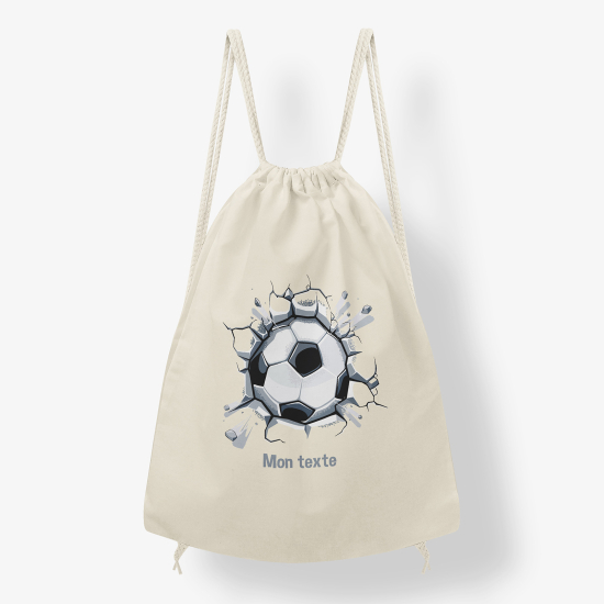 Mochila personalizada - Balón de fútbol