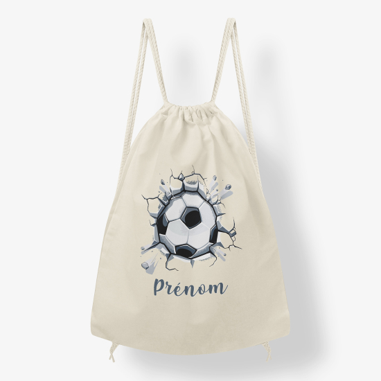 Mochila personalizada - Balón de fútbol