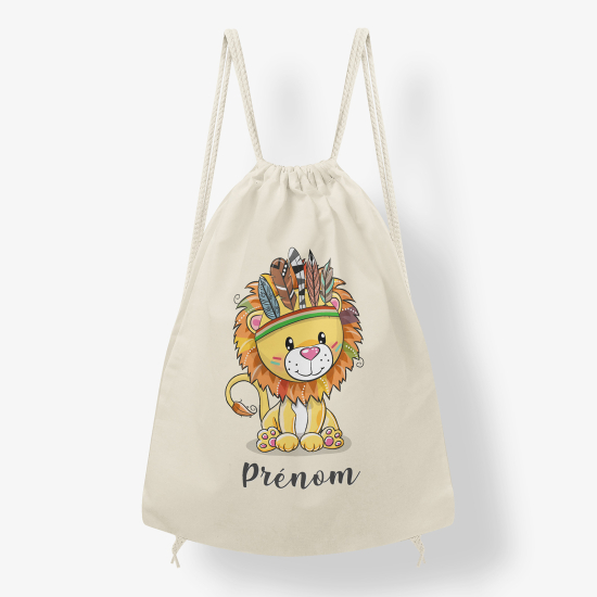 Mochila personalizada - Cachorro de león indio