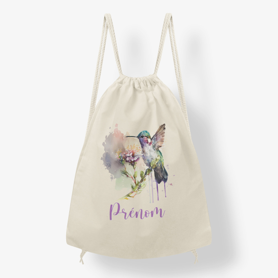 Mochila personalizada - Colibrí