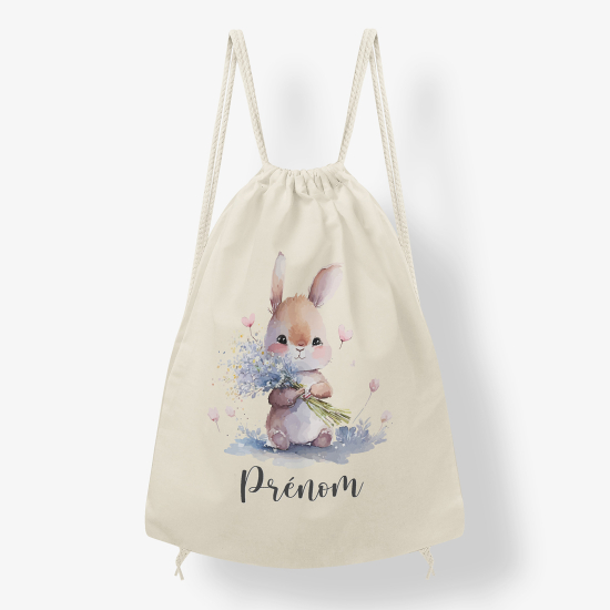Mochila personalizada - Conejito