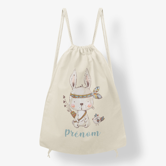 Mochila personalizada - Conejo indio