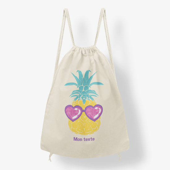 Mochila personalizada - Diseño piña
