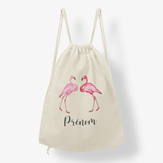 Mochila personalizada - Flamenco rosa