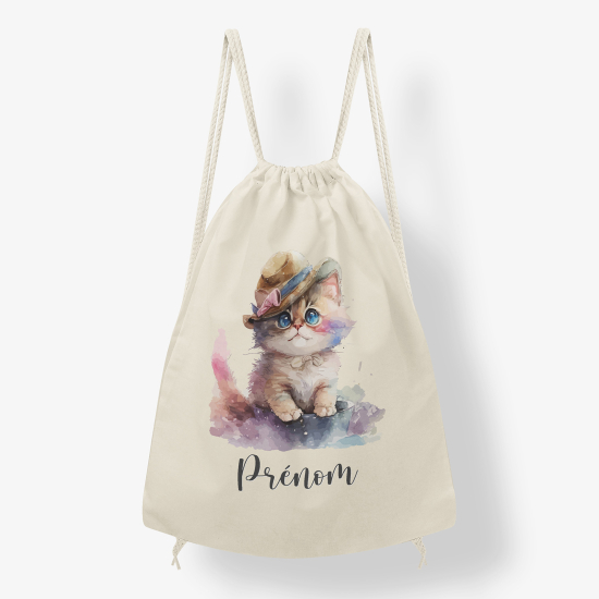 Mochila personalizada - Gatito