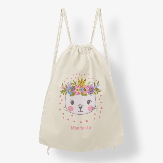 Mochila personalizada - Gato corona