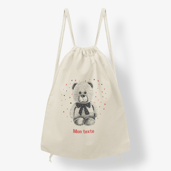 Mochila personalizada - Oso de peluche