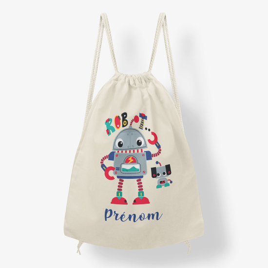 Mochila personalizada - Robot