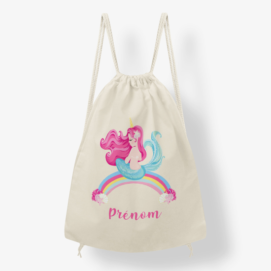 Mochila personalizada - Sirena